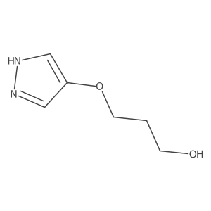 3-(1H-pyrazol-4-yloxy)propan-1-ol Structure