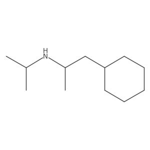 (1-Cyclohexylpropan-2-yl)(propan-2-yl)amine Structure