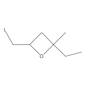 2-Ethyl-4-(iodomethyl)-2-methyloxetane Structure