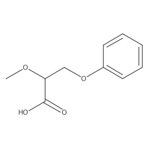 2-Methoxy-3-phenoxypropanoic acid结构式