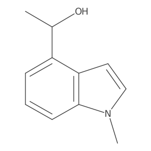 (1S)-1-(1-methyl-1H-indol-4-yl)ethan-1-ol Structure