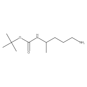 tert-butyl N-[(2S)-5-aminopentan-2-yl]carbamate Structure