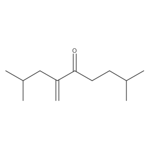 2,8-Dimethyl-4-methylidenenonan-5-one结构式