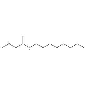 (1-Methoxypropan-2-yl)(octyl)amine结构式