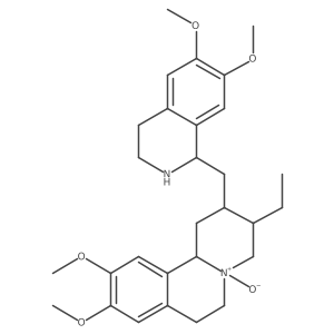(2S,3R,11bS)-2-{[(1R)-6,7-Dimethoxy-1,2,3,4-tetrahydroisoquinolin-1-yl]methyl}-3-ethyl-9,10-dimethoxy-5-oxo-1,2,3,4,5,6,7,11b-octahydro-5l5-pyrido[2,1-a]isoquinoline Structure