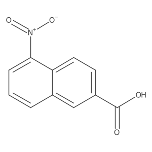 5-Nitronaphthalene-2-carboxylic acid Structure