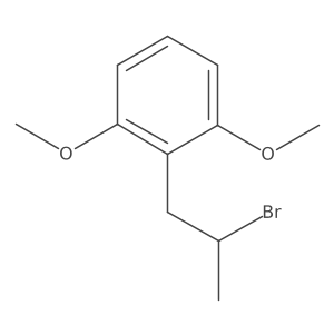 2-(2-Bromopropyl)-1,3-dimethoxybenzene结构式