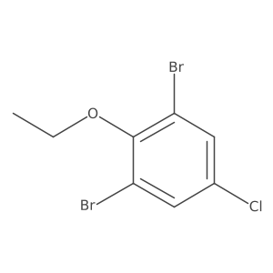1,3-Dibromo-5-chloro-2-ethoxybenzene Structure