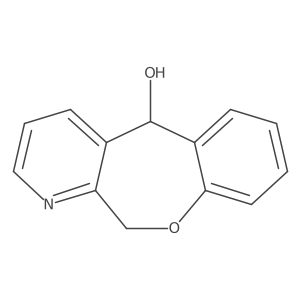 5,11-Dihydrobenzo[6,7]oxepino[3,4-b]pyridin-5-ol结构式