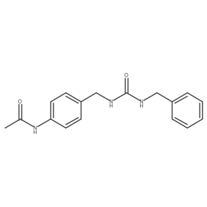 N-(4-{[(benzylcarbamoyl)amino]methyl}phenyl)acetamide结构式