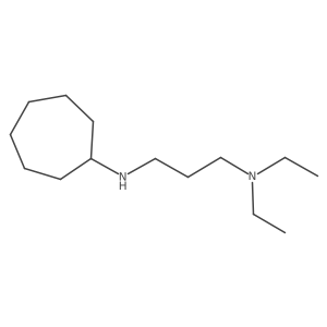 N3-Cycloheptyl-N1,N1-diethyl-1,3-propanediamine结构式