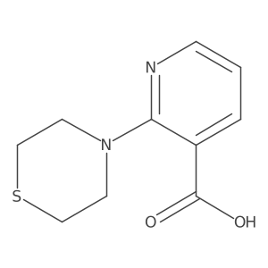 2-Thiomorpholinonicotinic acid Structure