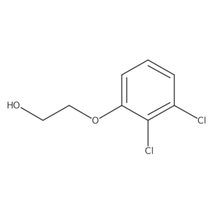 2-(2,3-Dichlorophenoxy)ethanol结构式