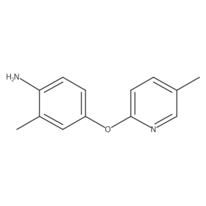 2-Methyl-4-[(5-methyl-2-pyridinyl)oxy]benzenamine Structure