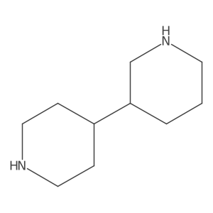 3-(Piperidin-4-YL)piperidine结构式