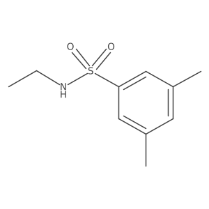 N-ethyl-3,5-dimethylbenzene-1-sulfonamide Structure