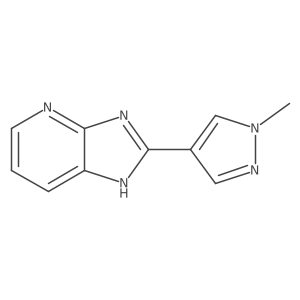 2-(1-Methyl-1H-pyrazol-4-yl)-3H-imidazo[4,5-b]pyridine结构式