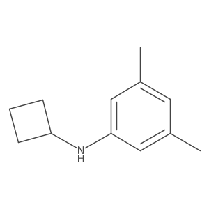 N-cyclobutyl-3,5-dimethylaniline Structure