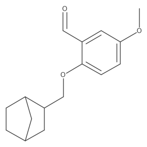 2-(2-Bicyclo[2.2.1]heptanylmethoxy)-5-methoxybenzaldehyde结构式