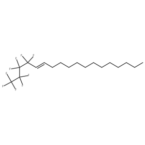 1,1,1,2,2,3,3,4,4-Nonafluorooctadec-5-ene Structure