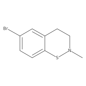 6-Bromo-2-methyl-3,4-dihydro-2H-benzo[e][1,2]thiazine Structure