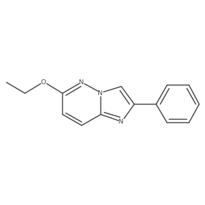 Imidazo[1,2-b]pyridazine,6-ethoxy-2-phenyl-结构式