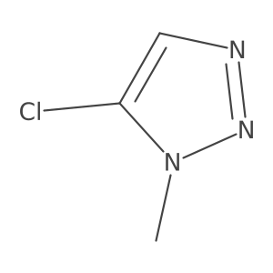 5-Chloro-1-methyl-1H-1,2,3-triazole结构式