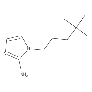 1-(4,4-dimethylpentyl)-1H-imidazol-2-amine Structure