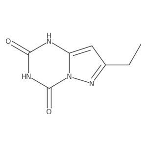 7-Ethylpyrazolo[1,5-a][1,3,5]triazine-2,4-diol结构式
