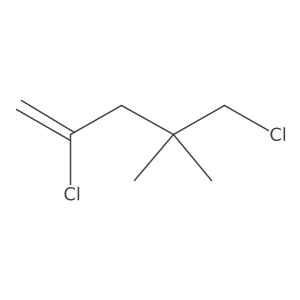 2,5-Dichloro-4,4-dimethylpent-1-ene Structure