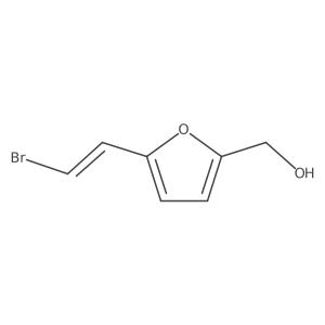 [5-(2-Bromoethenyl)furan-2-yl]methanol结构式
