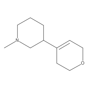 3-(3,6-dihydro-2H-pyran-4-yl)-1-methylpiperidine结构式