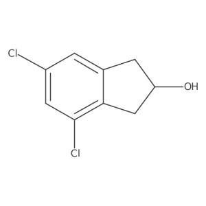 4,6-dichloro-2,3-dihydro-1H-inden-2-ol Structure