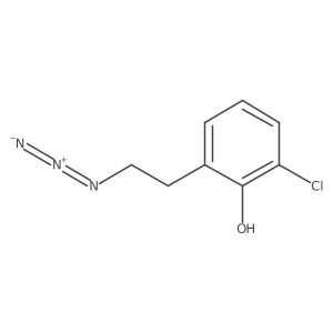 2-(2-Azidoethyl)-6-chlorophenol Structure