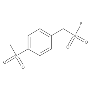 (4-Methanesulfonylphenyl)methanesulfonyl fluoride结构式
