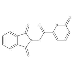 1,3-dioxo-2,3-dihydro-1H-isoindol-2-yl 2-oxo-2H-pyran-6-carboxylate结构式