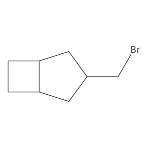 (1S,5R)-3-(Bromomethyl)bicyclo[3.2.0]heptane结构式