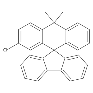 2-Chloro-10,10-dimethyl-10H-spiro[anthracene-9,9'-fluorene] Structure