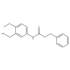 benzyl N-[3-(hydroxymethyl)-4-methoxyphenyl]carbamate Structure