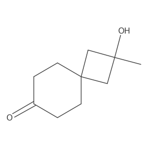 2-Hydroxy-2-methylspiro[3.5]nonan-7-one Structure