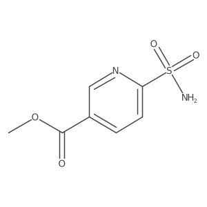 Methyl 6-sulfamoylnicotinate Structure