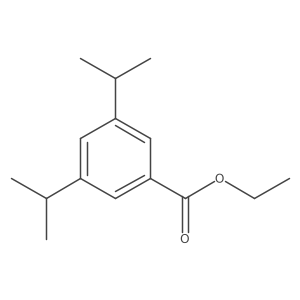Ethyl 3,5-diisopropylbenzoate Structure