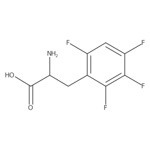 Alanine, 3-(2,3,4,6-tetrafluorophenyl)-, DL-结构式