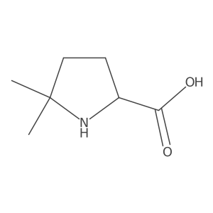5,5-Dimethyl-l-proline Structure
