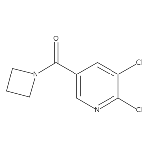 5-(Azetidin-1-ylcarbonyl)-2,3-dichloropyridine Structure