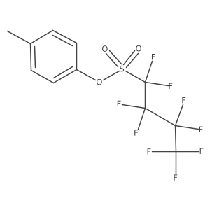 4-Methylphenyl nonafluorobutane-1-sulfonate结构式