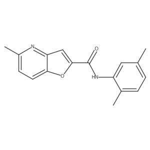 N-(2,5-dimethylphenyl)-5-methylfuro[3,2-b]pyridine-2-carboxamide Structure