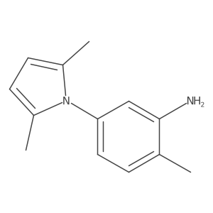 5-(2,5-dimethyl-1H-pyrrol-1-yl)-2-methylaniline结构式