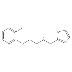 2-(2-Methylphenoxy)-N-(2-thienylmethyl)-1-ethanamine Structure