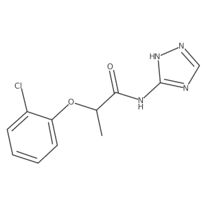 2-(2-chlorophenoxy)-N-(4H-1,2,4-triazol-3-yl)propanamide Structure